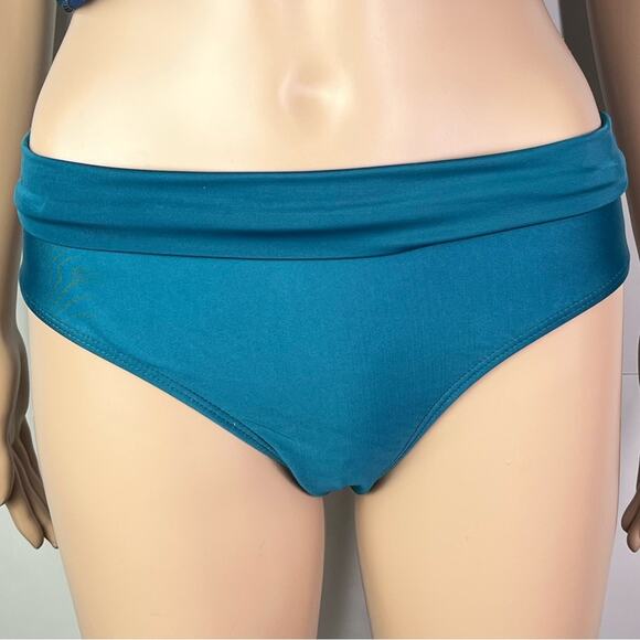 New ViX Paula Hermanny Ocean Beth Fold Over Bikini Bottom - Picture 3 of 11